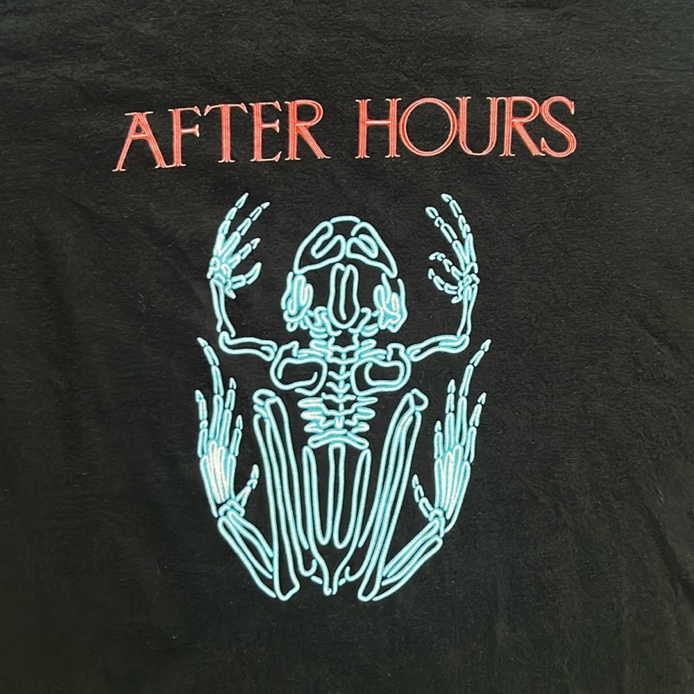 The Weeknd XO Black Limited Edition 24 Hour Heartless Lick The Toad Shirt